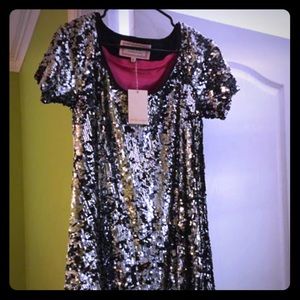 More to Love Sequin Maternity Dress